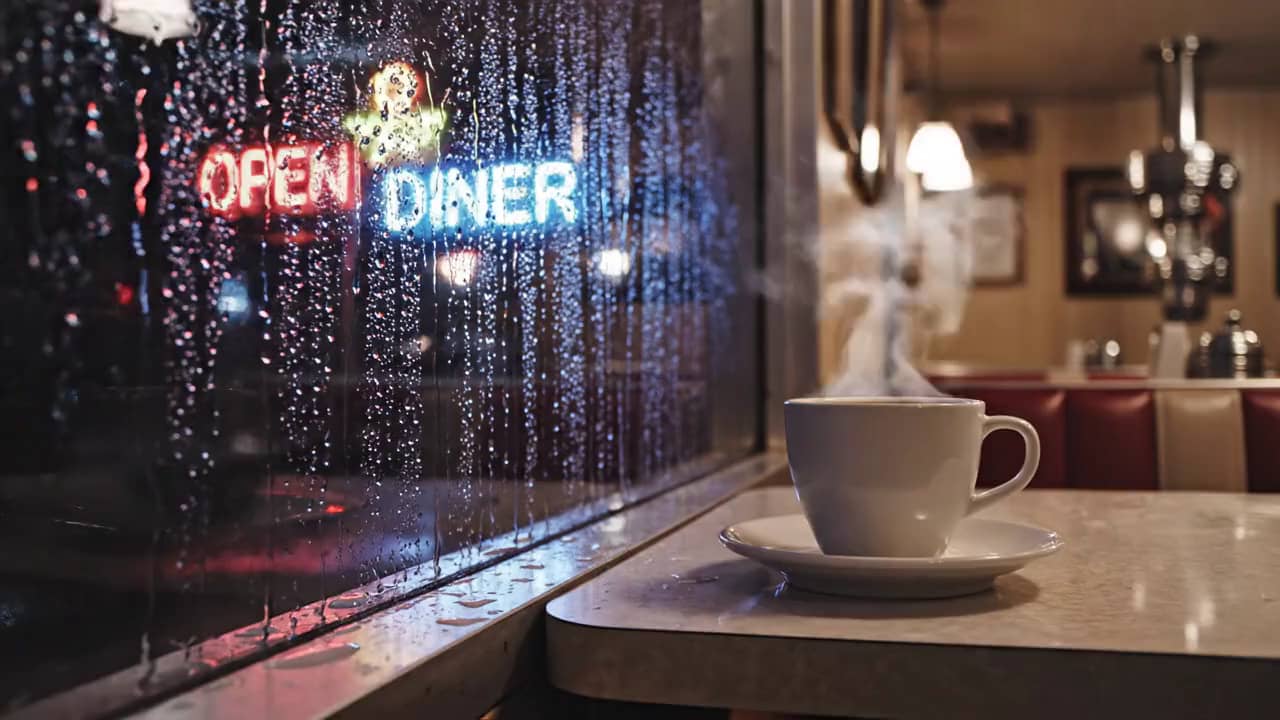 Diner di Tengah Hujan